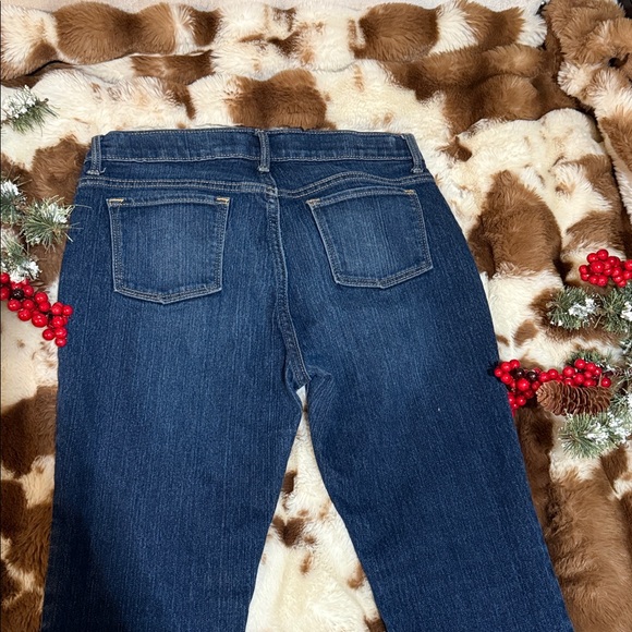 Old Navy Dark Blue Women's Skinny Jeans - Picture 4 of 5